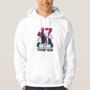 Trump Wint Weer Verkiezingen 2024 President 47e Hoodie