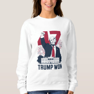 Trump Wint Weer Verkiezingen 2024 President 47e  Trui