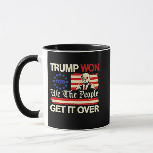 Trump Wint Wij Het Volk Kom Er Overheen Inaugurati Mok