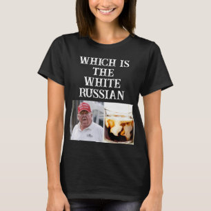 Trump / Wit Russisch T-shirt
