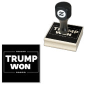 Trump won 2024 rubberstempel (Gestempeld)