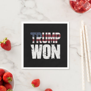 Trump won 47e Amerikaanse president gekozen in ver Servet