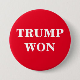 Trump Won Button