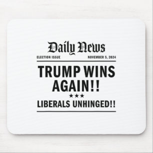Trump won de overwinning en won de titel Trump 202 Muismat