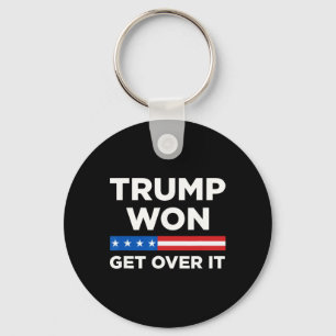 Trump won Get Over It 2024 Donald Trump won 2024 1 Sleutelhanger