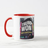 TRUMP WON IN EVERY STATE   MUG (Gauche)