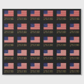 Trump won opnieuw Get Over It 2024 Stand met Trump Cadeaupapier (Vlak)