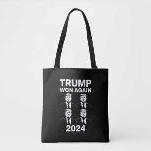 Trump won opnieuw verkiezingen 2024 inauguratie da draagtas