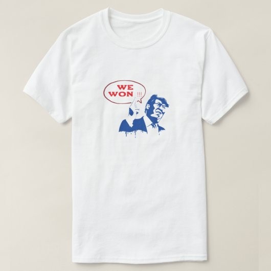 TRUMP WON T-SHIRT (Design voorkant)