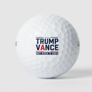 Trump Won Verkiezingen 2024 President Trump Vance Golfballen