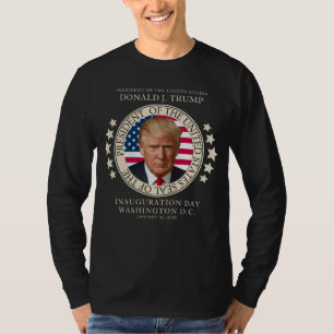 Trump Won Verkiezingen Inauguratie Januari 2025 47 T-shirt