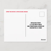 Trump Word Salade Briefkaart (Achterkant)