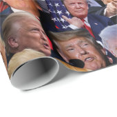 Trump Wrapping Paper Cadeaupapier (Rol Hoek)
