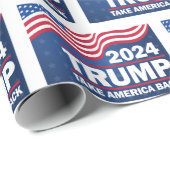 Trump Wrapping Paper Cadeaupapier (Rol Hoek)