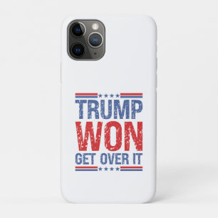 Trump zal er overheen komen iPhone 11 pro hoesje