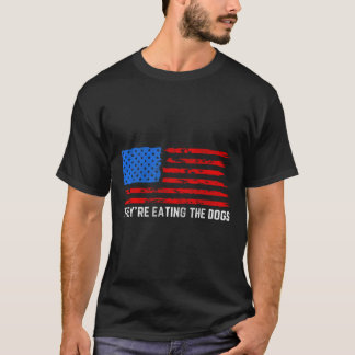 Trump Ze Eten De Honden T-shirt
