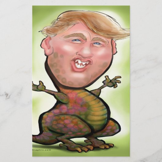 Trump Zilla Briefpapier (Voorkant)