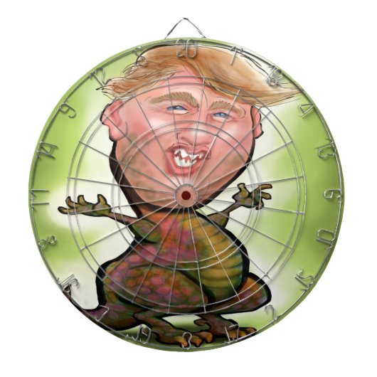Trump Zilla Dartbord (Voorkant)