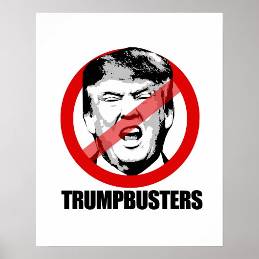 Trumpbusters - poster (Voorkant)
