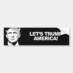 Trumpersticker - Trump Nederland - png.nl Bumpersticker