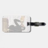 Trumpet afspelen bagagelabel (Achterkant horizontaal)