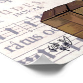 Trumpet afspelen poster (Hoek)