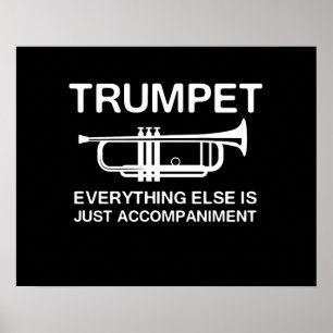 Trumpet... alles anders is gewoon een compacte poster