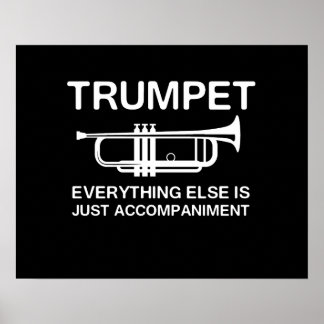 Trumpet... alles anders is gewoon een compacte poster