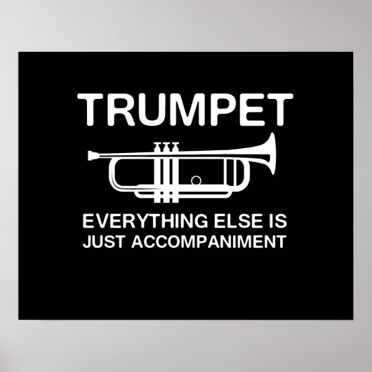 Trumpet... alles anders is gewoon een compacte poster (Voorkant)