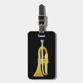 Trumpet Bagagelabel (Voorkant verticaal)