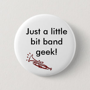 Trumpet Band Geek Ronde Button 5,7 Cm