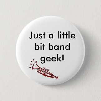 Trumpet Band Geek Ronde Button 5,7 Cm