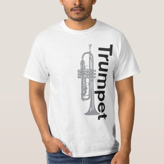 Trumpet Basic T-Shirt (Voorkant)