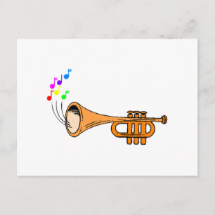 Trumpet Briefkaart
