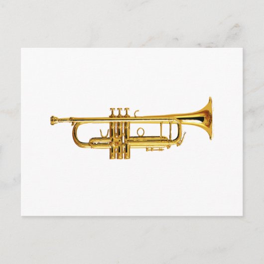 Trumpet Briefkaart (Voorkant)