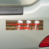 Trumpet-bumper sticker (Op auto)