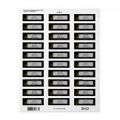 Trumpet-cartoon labels (Full Sheet)