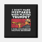 Trumpet - Een Trumpet afspelen Magneet (Voorkant)