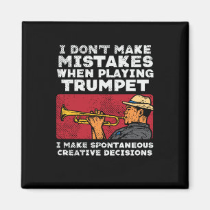 Trumpet - Een Trumpet afspelen Magneet