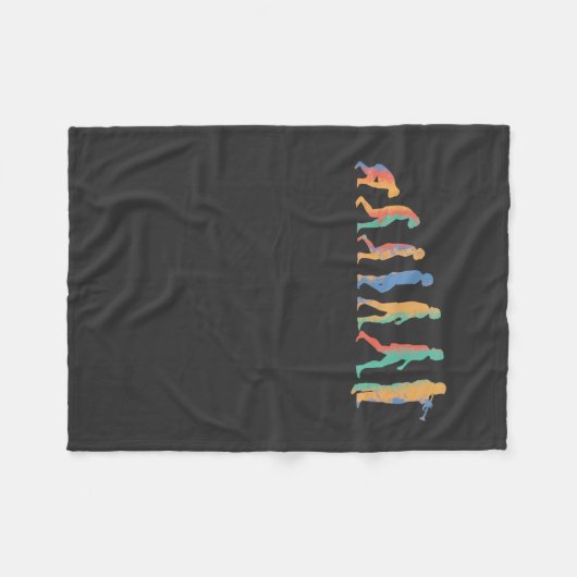 Trumpet Evolution Fleece Deken (Voorkant (Horizontaal))