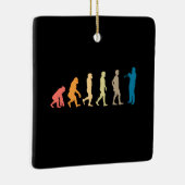 Trumpet Evolution Keramisch Ornament (Rechts)