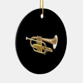 "Trumpet"-geschenken en -producten Keramisch Ornament (Rechts)
