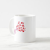Trumpet Hearts Koffiemok (Voorkant links)