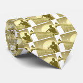 Trumpet in Moonlight Stropdas (Opgerold)