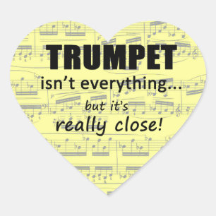 Trumpet is niet alles Sticker