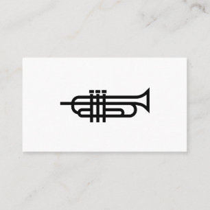 Trumpet Logo - Visitekaartjes