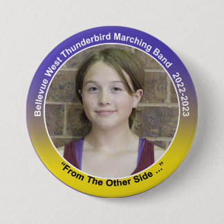 Trumpet Madalyn 9 Ronde Button 7,6 Cm