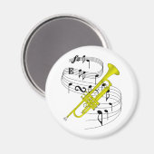 Trumpet Magneet (Voorkant / Achterkant)