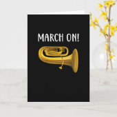 Trumpet-markeringsband-bazen Kaart (Gele Bloem)