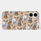 Trumpet Music Note Fragmenten Case-Mate iPhone Case (Achterkant (horizontaal))